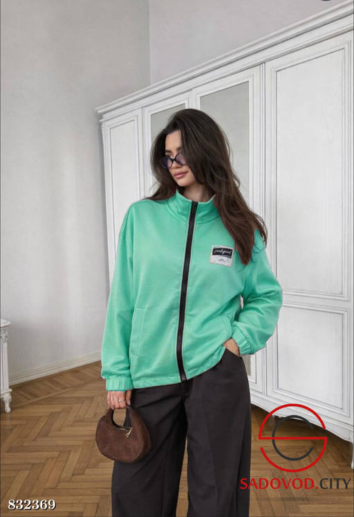 Кофта женская на молнии - Bruno фото 3