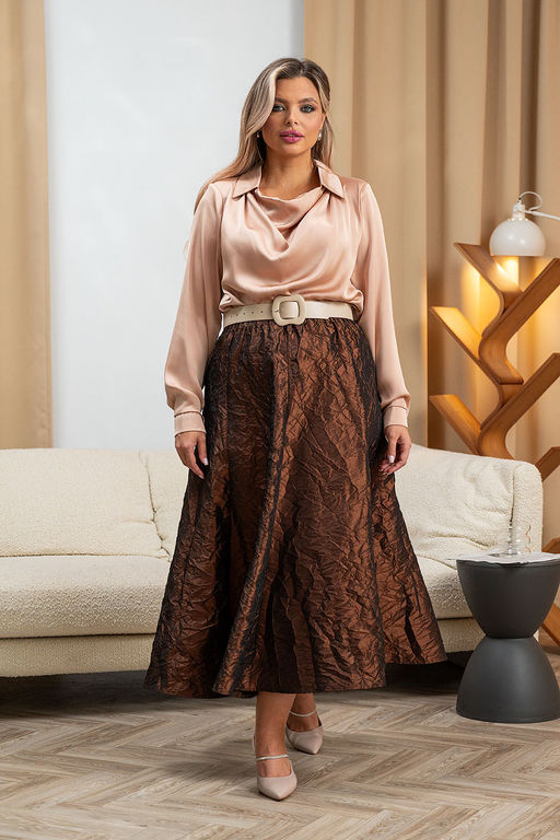 Блузка ОБ-006 топленое молоко