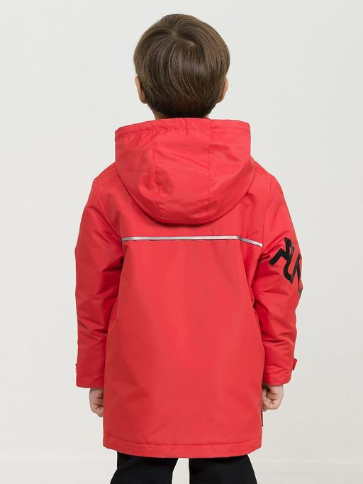 PELICAN, плащ для мальчиков, Красный  фото 2