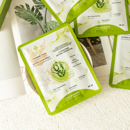 Маска Гидрогелевая Хлорелла и Растительные Экстракты
 THAI TALAY
30 мл  фото 7