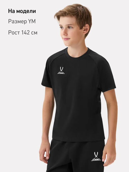 Футболка JOGEL ESSENTIAL CVC Tee, черный  фото 17