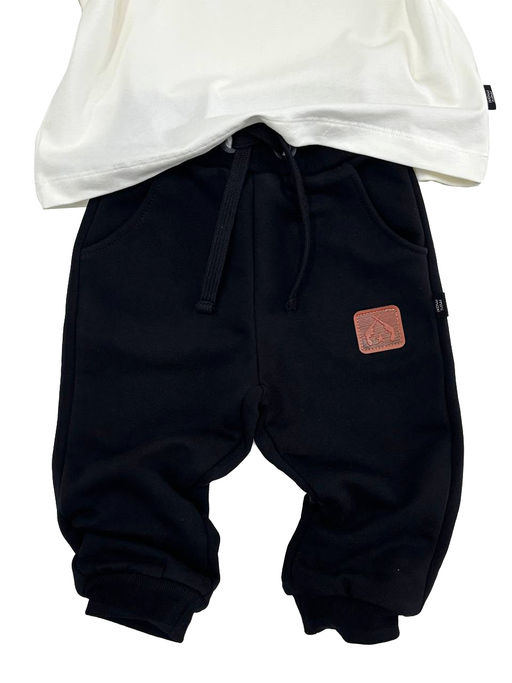 Брюки для мальчика 22-6819 черный - Mini maxi фото 5