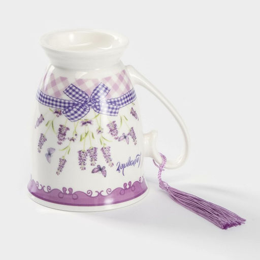 Кружка «Лаванда», 320 мл, керамика, белая