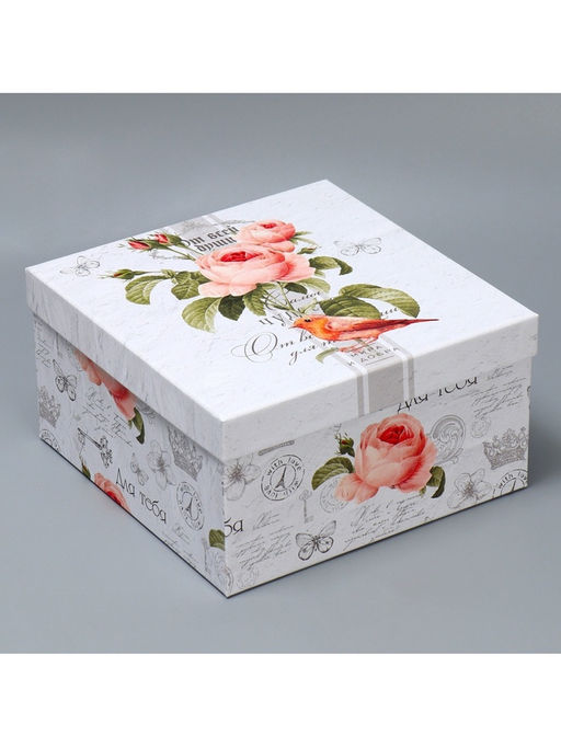 Набор коробок 10 в 1, упаковка подарочная, Шебби, 10?10?6?28?28?15 см