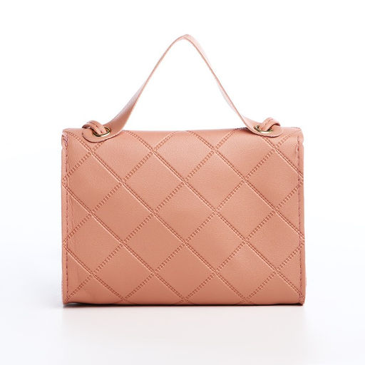 Сумка детская на застёжке, цвет розовый - Simaland фото 2