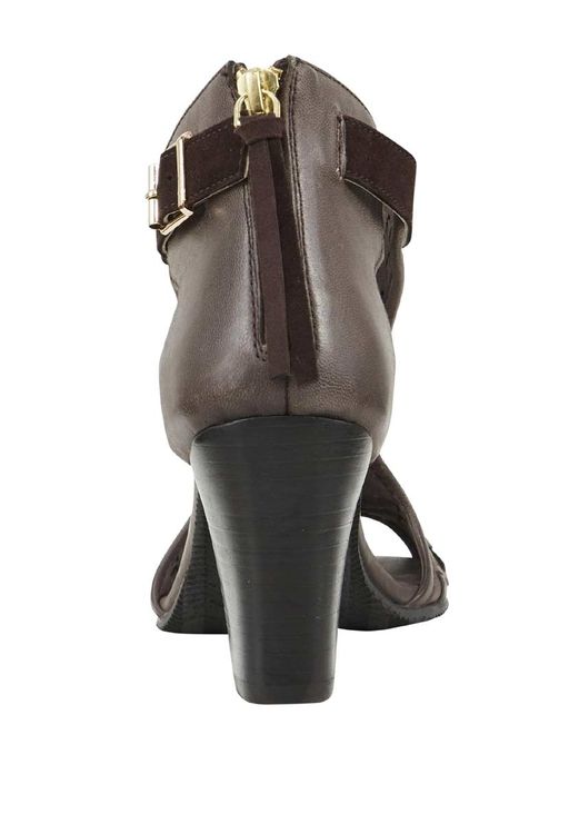 Кожаные сандали, коричневые - Heine фото 6