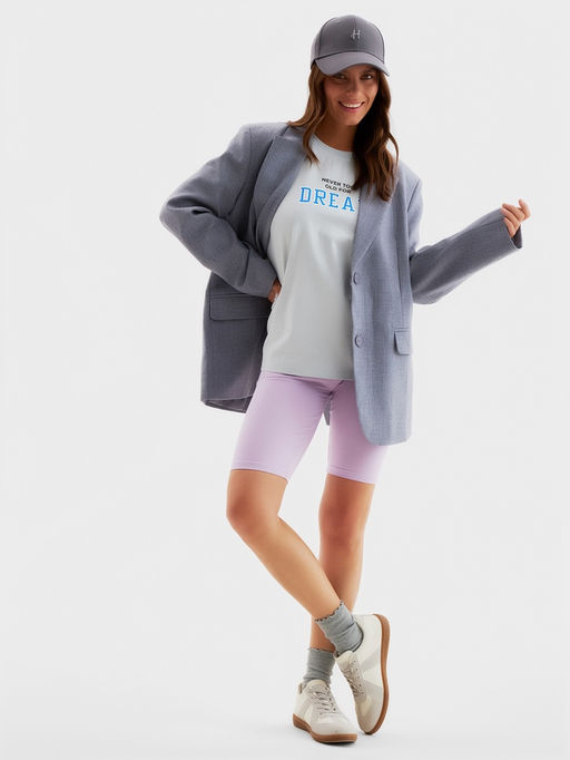 Футболка женская MIST Dream, серая, размер XS (40-42)