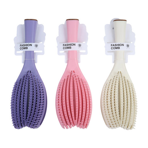 FARRES /MC121/ Расческа для распутывания волос "Ракушка" (*12)