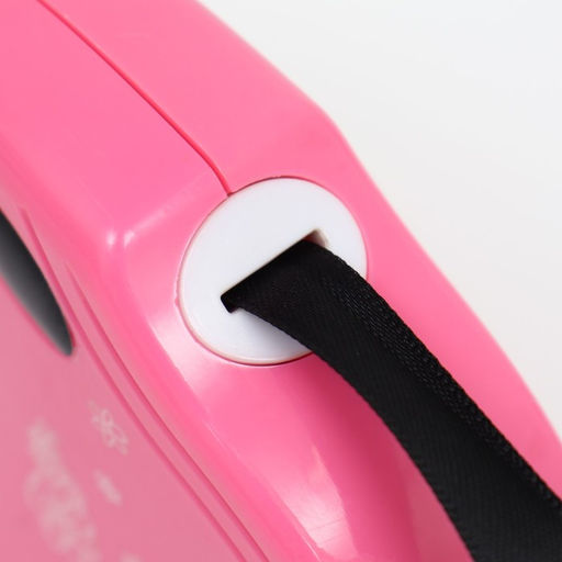 Рулетка Цветы, 3 м, до 10 кг, розовая - Пижон фото 4