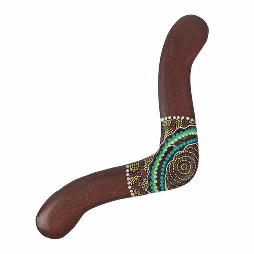 Сувенир Бумеранг с точечной росписью коричневый 40х7х1 см МИКС - Simaland фото 8