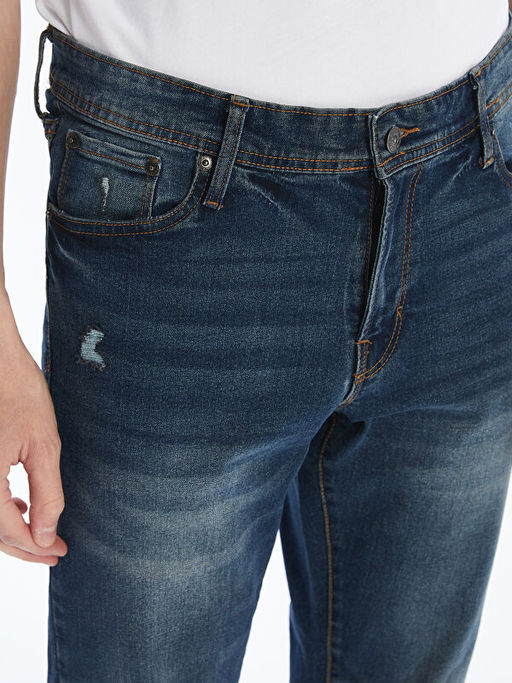 Slim Fit Erkek Jean Pantolon
