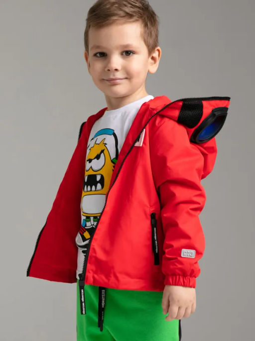 PlayToday / Куртка текстильная с полиуретановым покрытием для мальчиков  фото 4