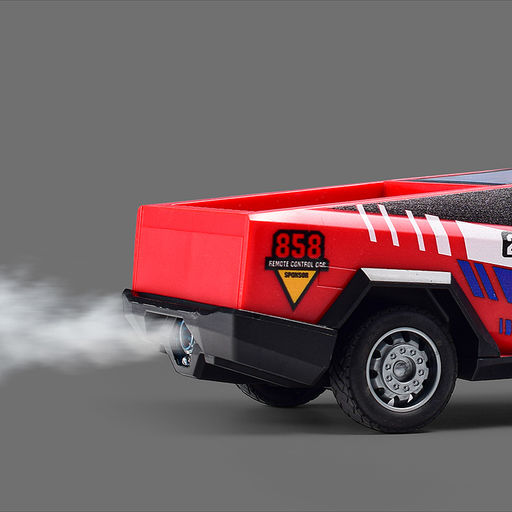 Машина "Спортивный авто" р/у, с дымом, 27 MHz, в коробке