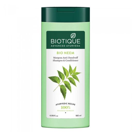 Bio Margosa Anti Dandruff Shampoo & Conditioner/ Биотик Био Шампунь Против Перхоти С Маргосой 180мл
