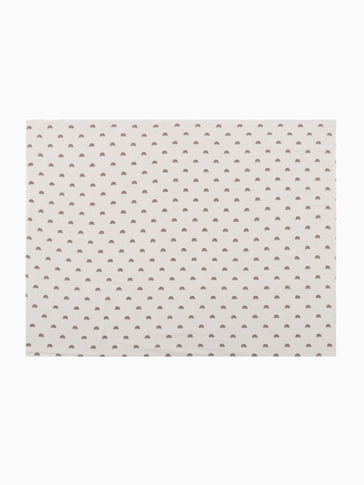 Покрывало Крошка Я «Радуга» 100×130 см, муслин, 4 слоя, хлопок 100%