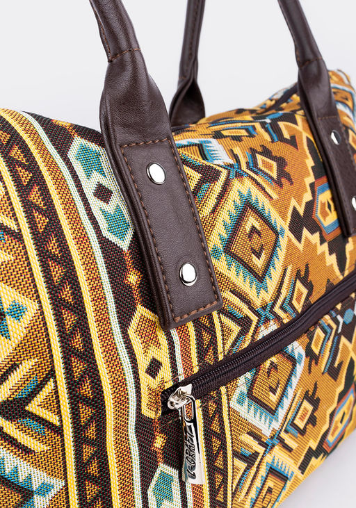 Сумка из гобелена вместительная №1407 - L-craft фото 8