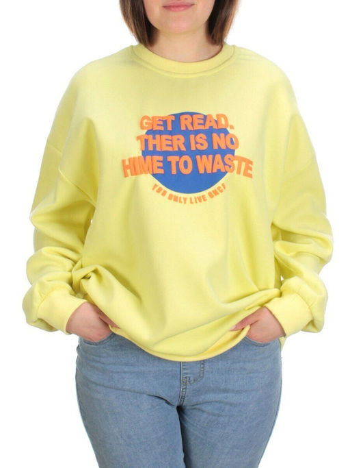 24 YELLOW Свитшот женский