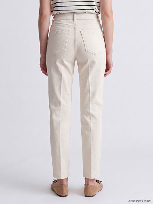 Slim Fit Kad?n Jean Pantolon - Waikiki фото 3