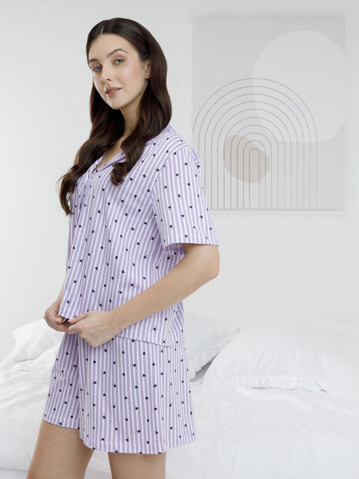 МП 20253/сиреневый Н255.1 пижама жен