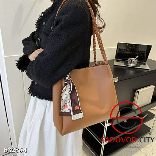 Сумка тоут с декоративной лентой - Bruno фото 2