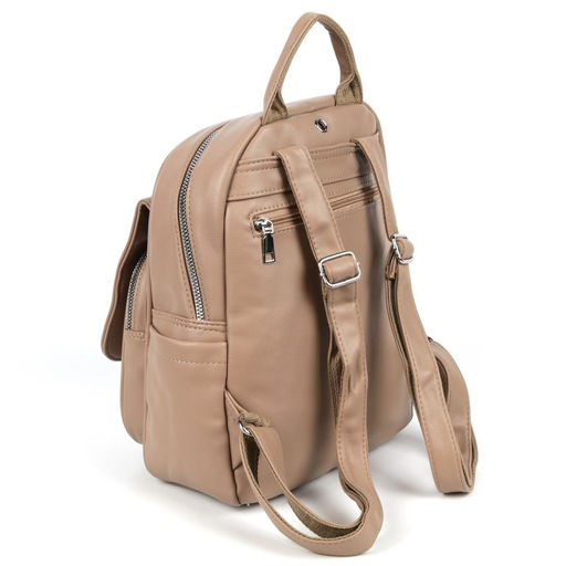 Женский рюкзак из эко кожи Z166-2 Хаки - Cidirro фото 3