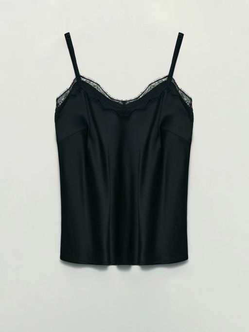 Блузка-топ с кружевом / Zarina