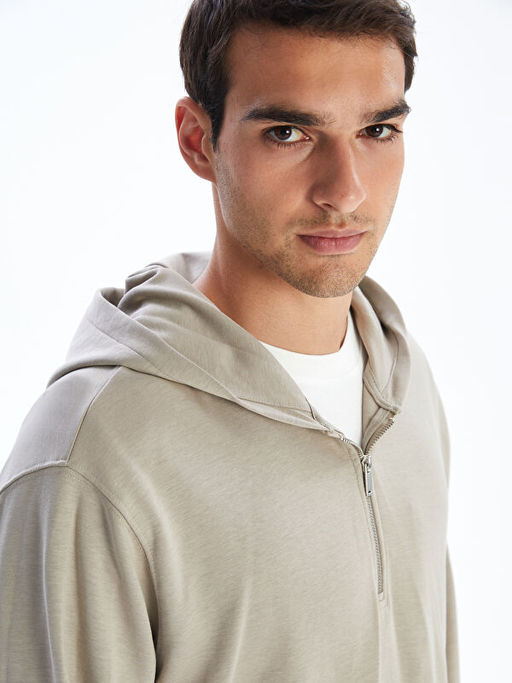 Uzun Kollu Erkek Hoodie