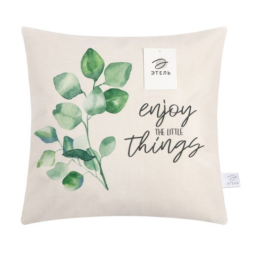 Наволочка декоративная Этель Little things, 40х40 см, 100 п/э, велюр  фото 5