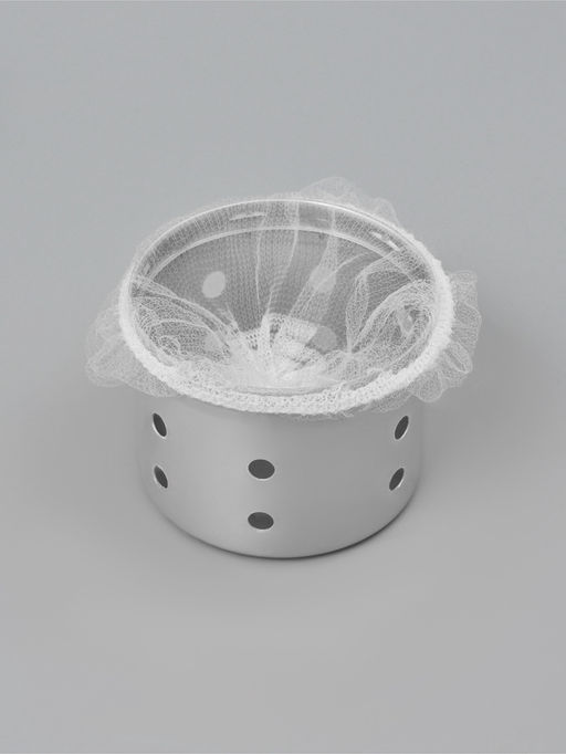 Сетка - фильтр для еды, на раковину, одноразовые, набор 100 шт., 6×8 см, белые