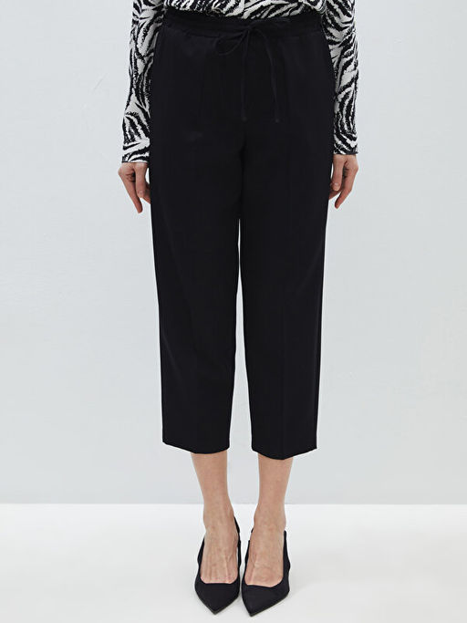 Beli Lastikli Standart Fit Kad?n Pantolon
