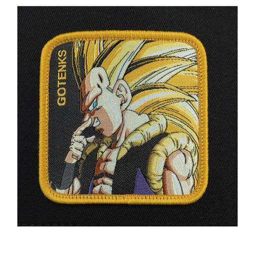 Бейсболка CAPSLAB арт. CL/DBZ/1/GOT2 Dragon Ball Gotenks Saiyan (черный / желтый)  фото 3