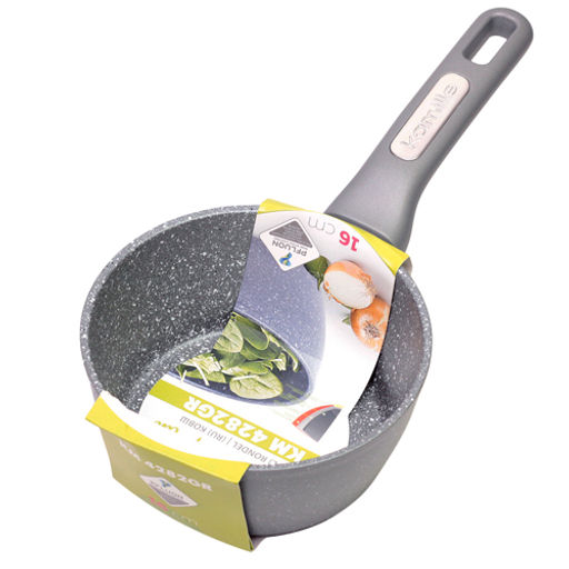 Ковш 1,2 л Kamille с гранитным покрытием из алюминия (4282GR)
