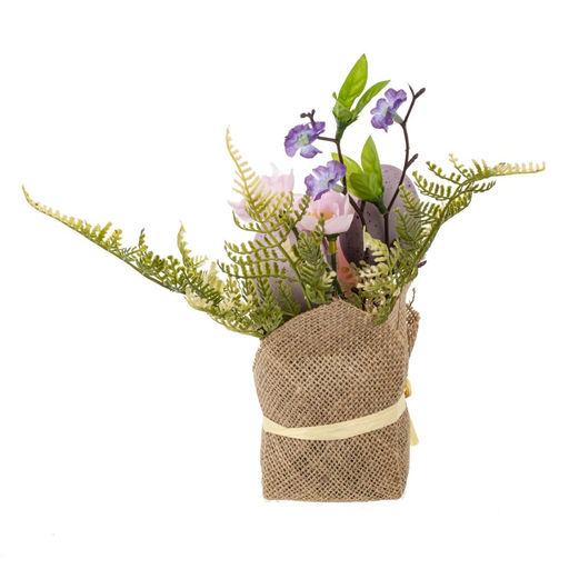 Цветочная композиция "Пасхальная", L15 W12 H25 см