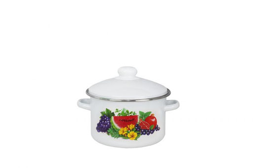 ЭМ_Кастрюля 3,0л ДЕКОР с обод арт Б1612/4, 01/18-Б1612/4 Магнитогорск