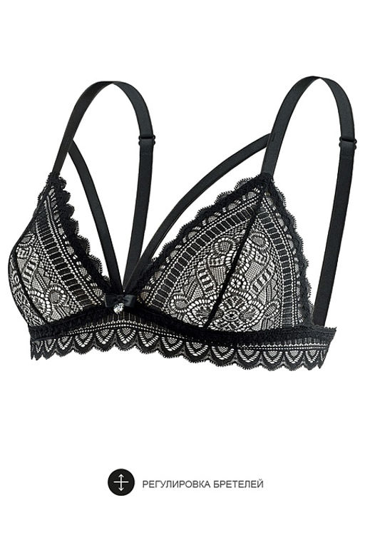 Бюстгальтер SM27 Черный