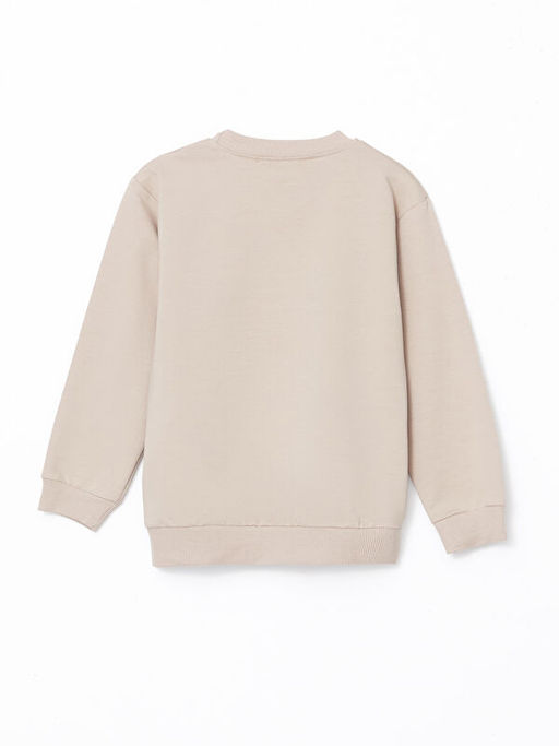 Bisiklet Yaka Bask?l? Erkek Bebek Sweatshirt - Waikiki фото 2