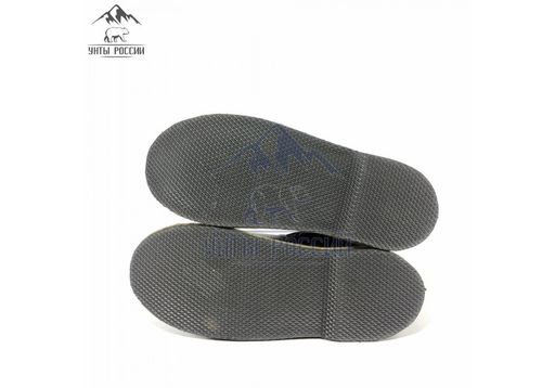 Монголки детские коричневые, войлочная подошва