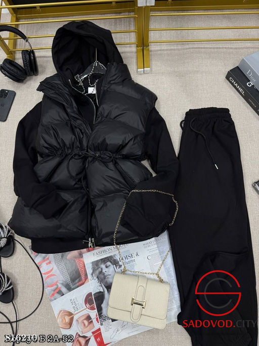 Костюм с жилеткой, худи и брюками - Bruno фото 2