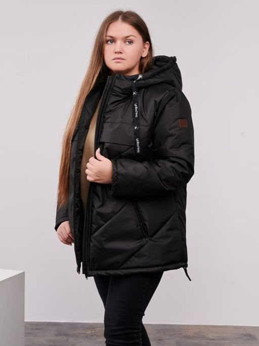 Куртка демисезонная Нэт черный - Yollochka фото 6