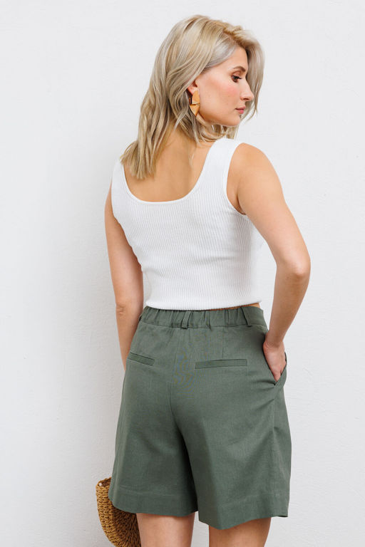 Шорты KOKOdea 6.32 хаки  фото 2