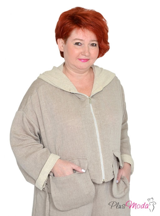 Жакет Модель №1552 размеры 44-84 - Plusmoda фото 4