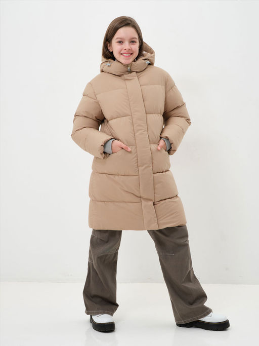 Куртка зимняя 23375-455 бежевый - Avese фото 11