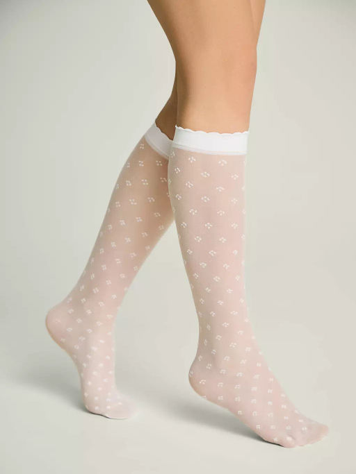 Гольфы подр. VIOLA 24С-173СП р.24 (40/5) - bianco - Conte-kids фото 2