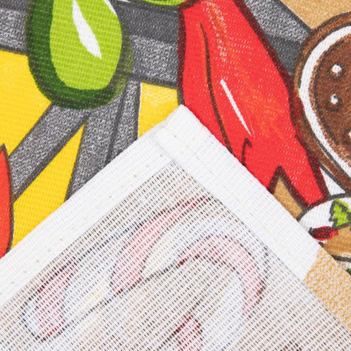 Набор кухонных полотенец Доляна Дом там где сердце 35х60см-2шт, 100% хл фото 6