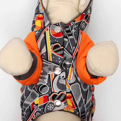 Комбинезон для животных Принт, флис, 3XL (ДС 36-38, ОШ 35-37, ОГ 48-52 см), микс - Simaland фото 5