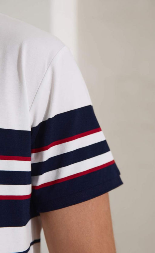 Футболка-поло F411-07-001 white - Fine joyce фото 6