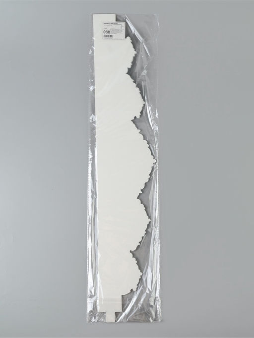 Цена за 10 шт. Корона картонная «Снежинки», 63.8×12.5 см, голубая