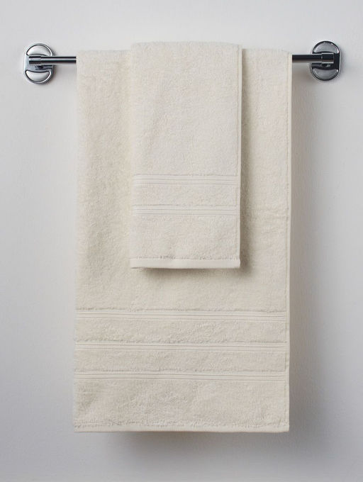 Полотенце Ницца 70х140 см Ванильный - Ecotex фото 4
