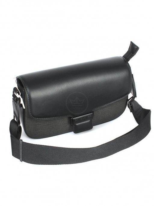 Сумка женская искусственная кожа DJ-СМ 7382-BLACK, 1отд, плечевой ремень, черный SALE 263903 - Adelia фото 5