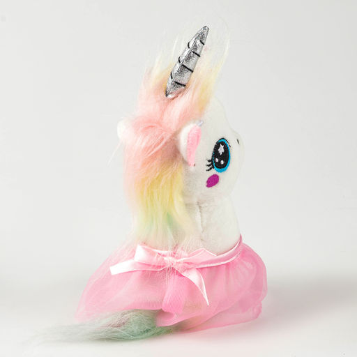 Мягкая игрушка Обнимашка-Единорог, браслет - POMPOSHKI фото 3